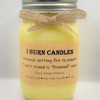Funny Candles/Gag Gifts, 16 oz Jar