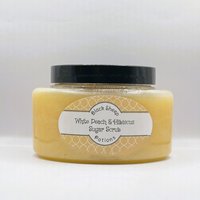 White Peach & Hibiscus Creamy Sugar Scrub, 8 oz
