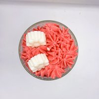 White Peach & Hibiscus Flower Candle