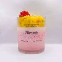 Plumeria Flower Candle