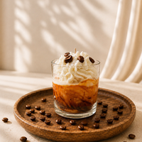 Vanilla Cappuccino Dessert Candle