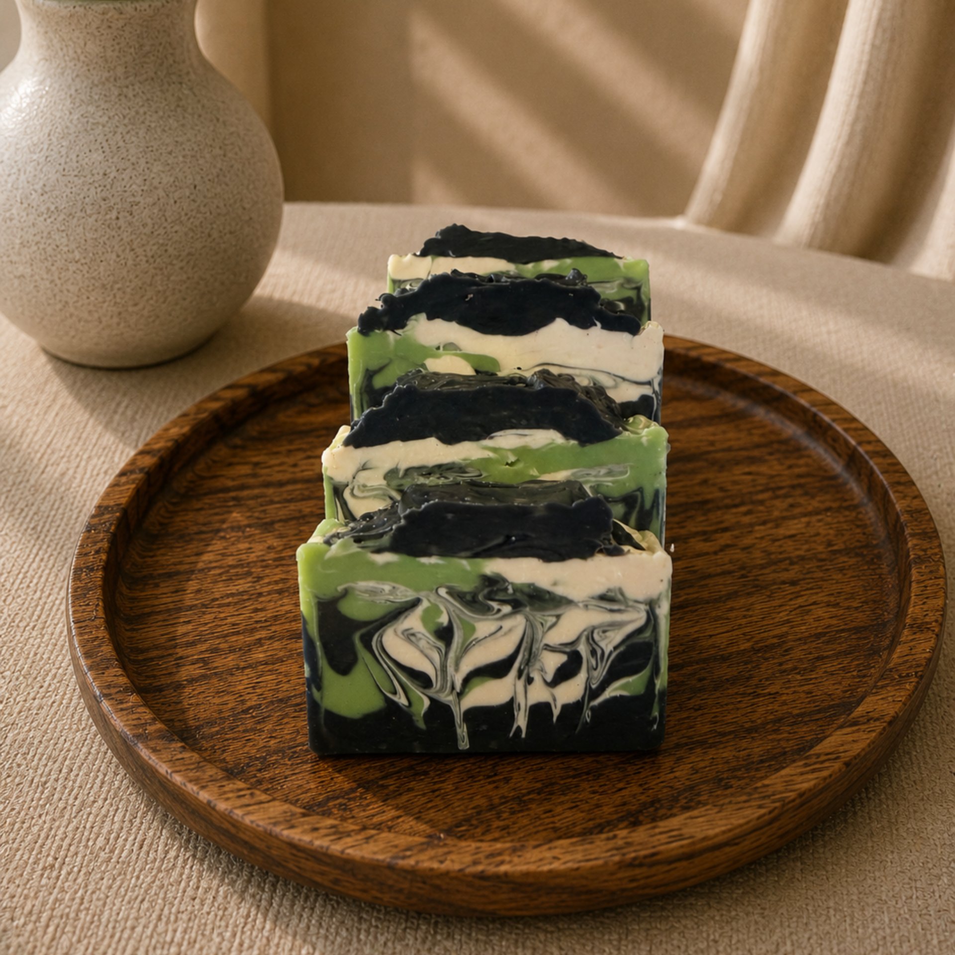 Black Coral & Moss Goat Milk Soap