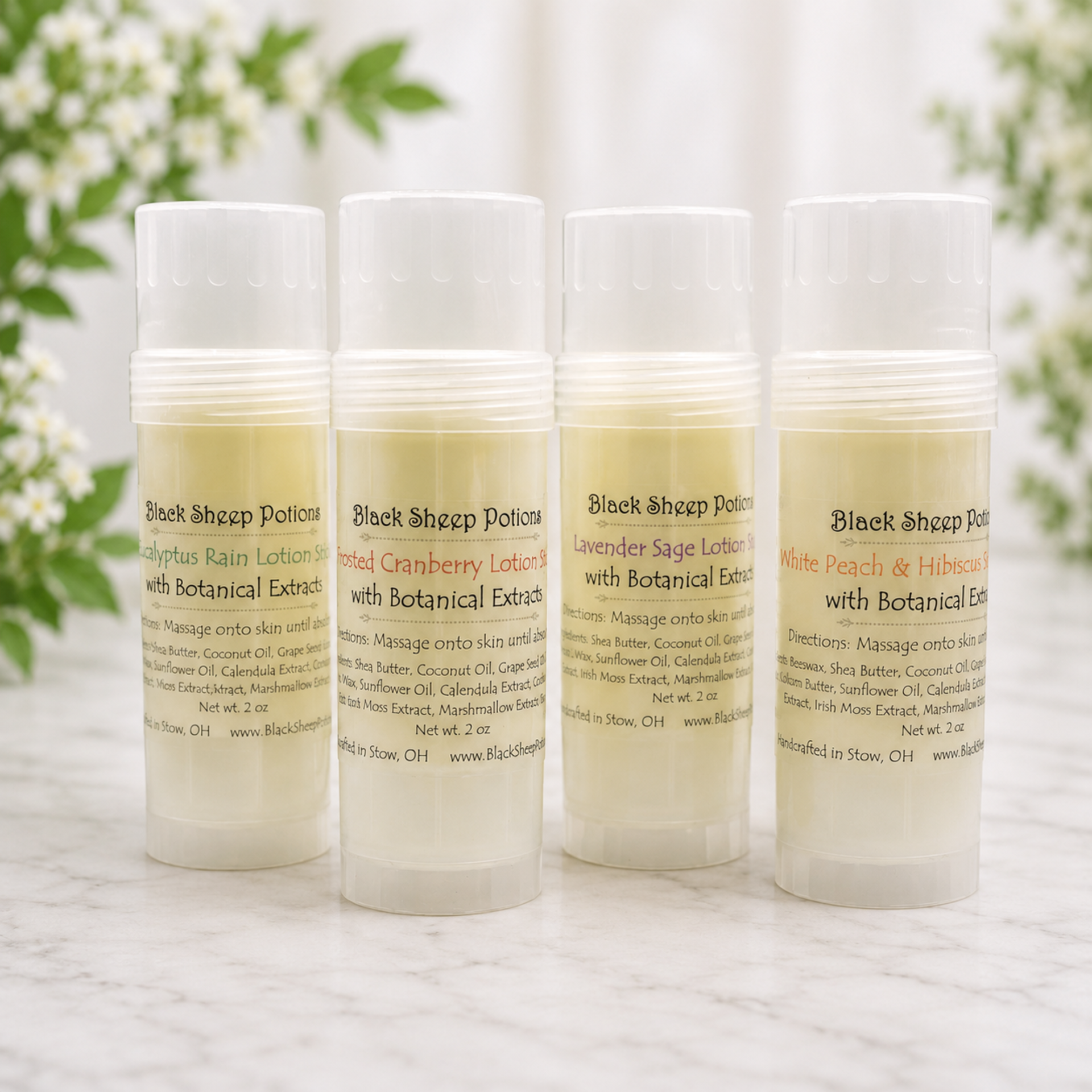 Solid Lotion Stick, 2 oz