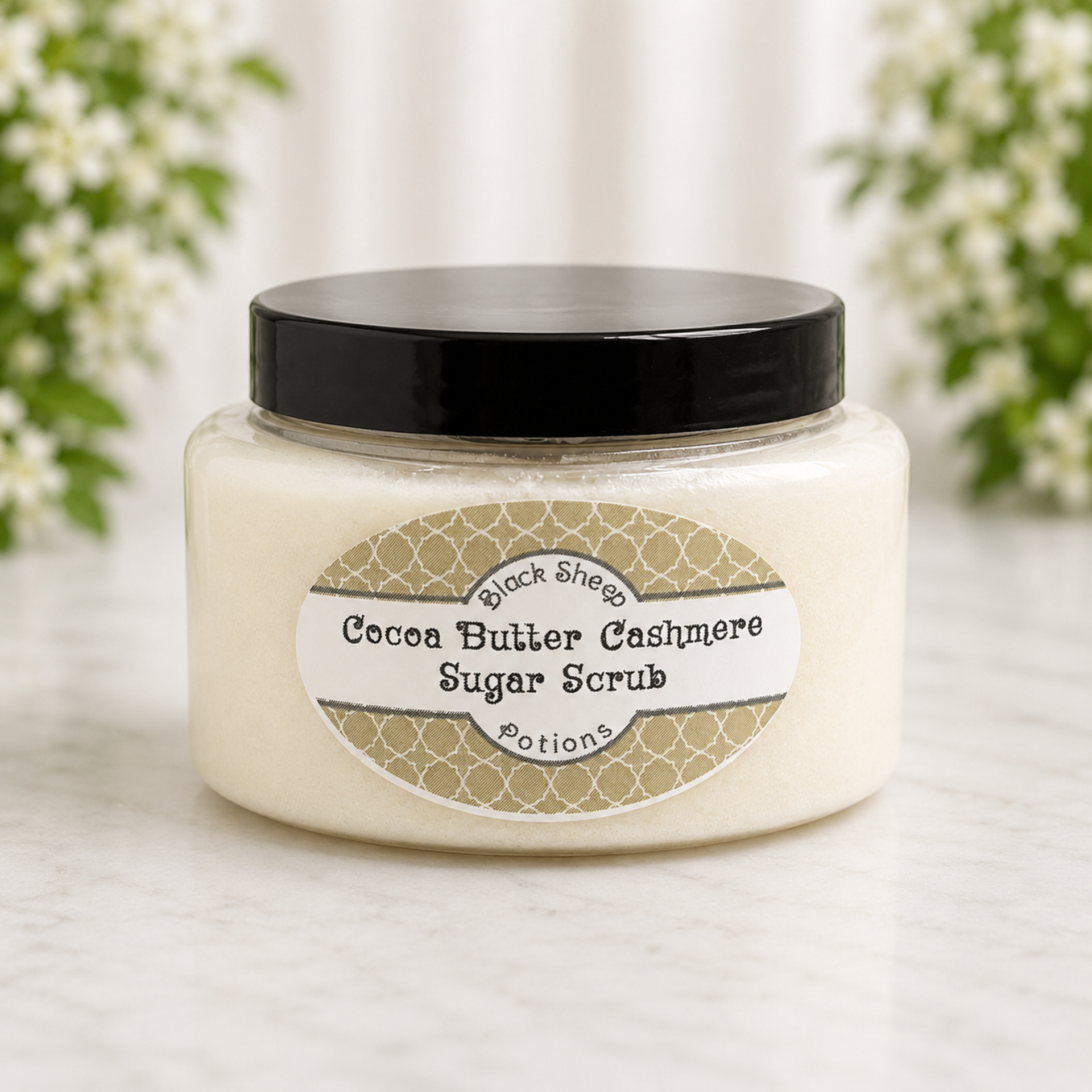 Cocoa Butter Cashmere Creamy Sugar Scrub, 8 oz