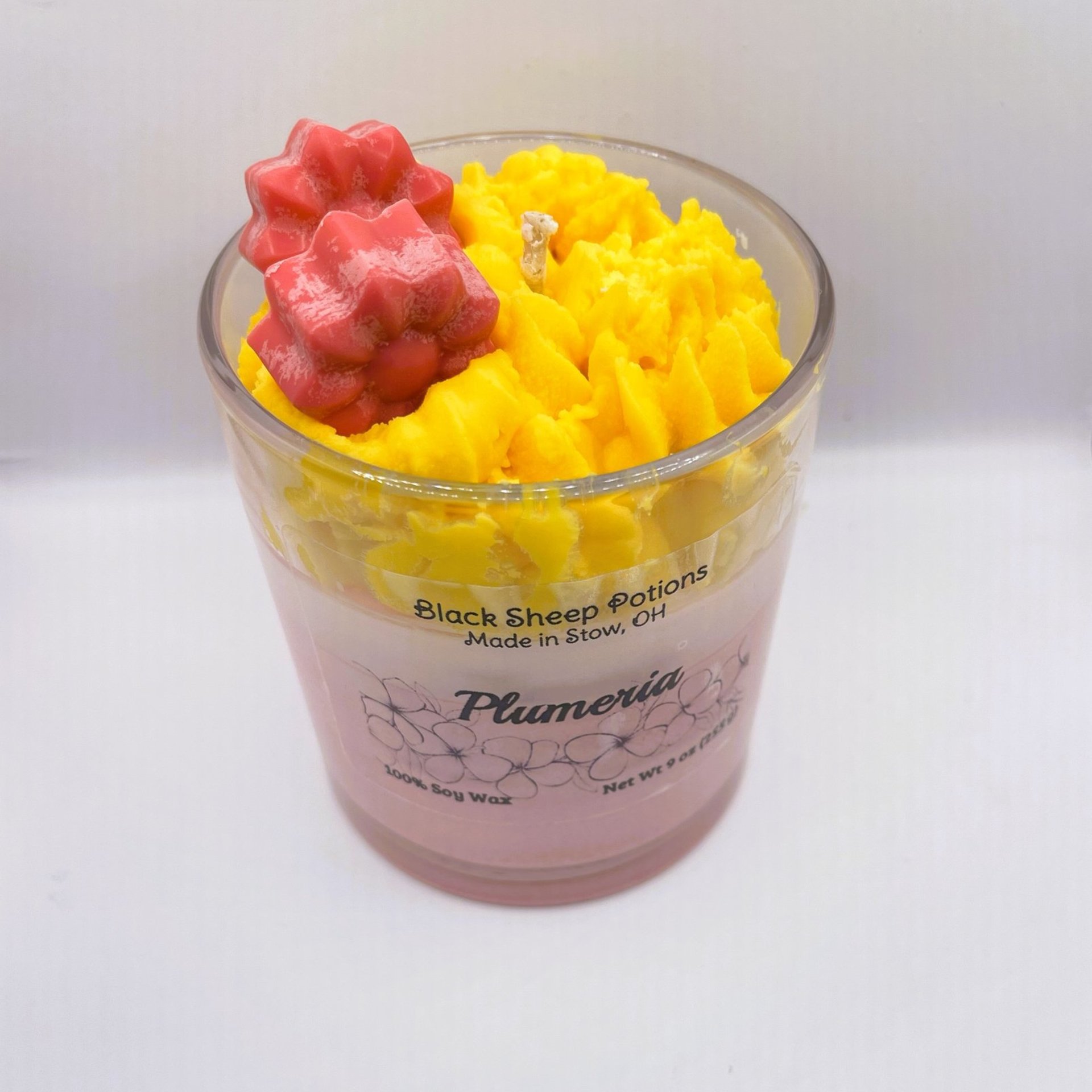 Plumeria Flower Candle