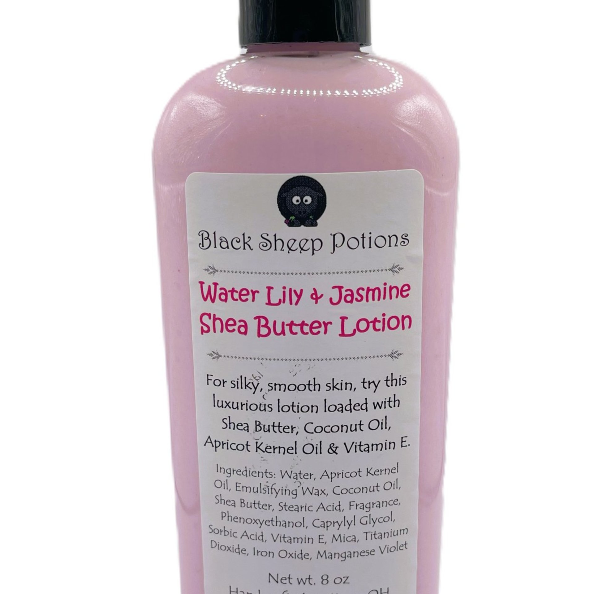 Water Lily & Jasmine Shea Butter Lotion, 8 oz