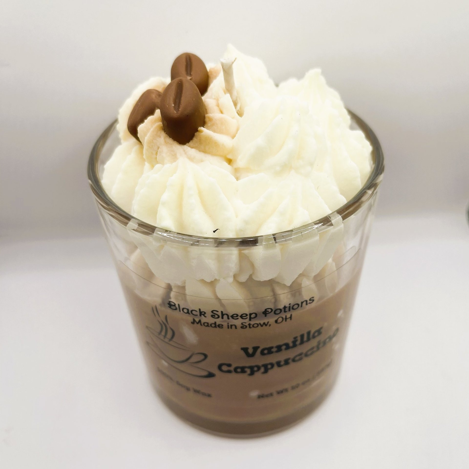 Vanilla Cappuccino Dessert Candle