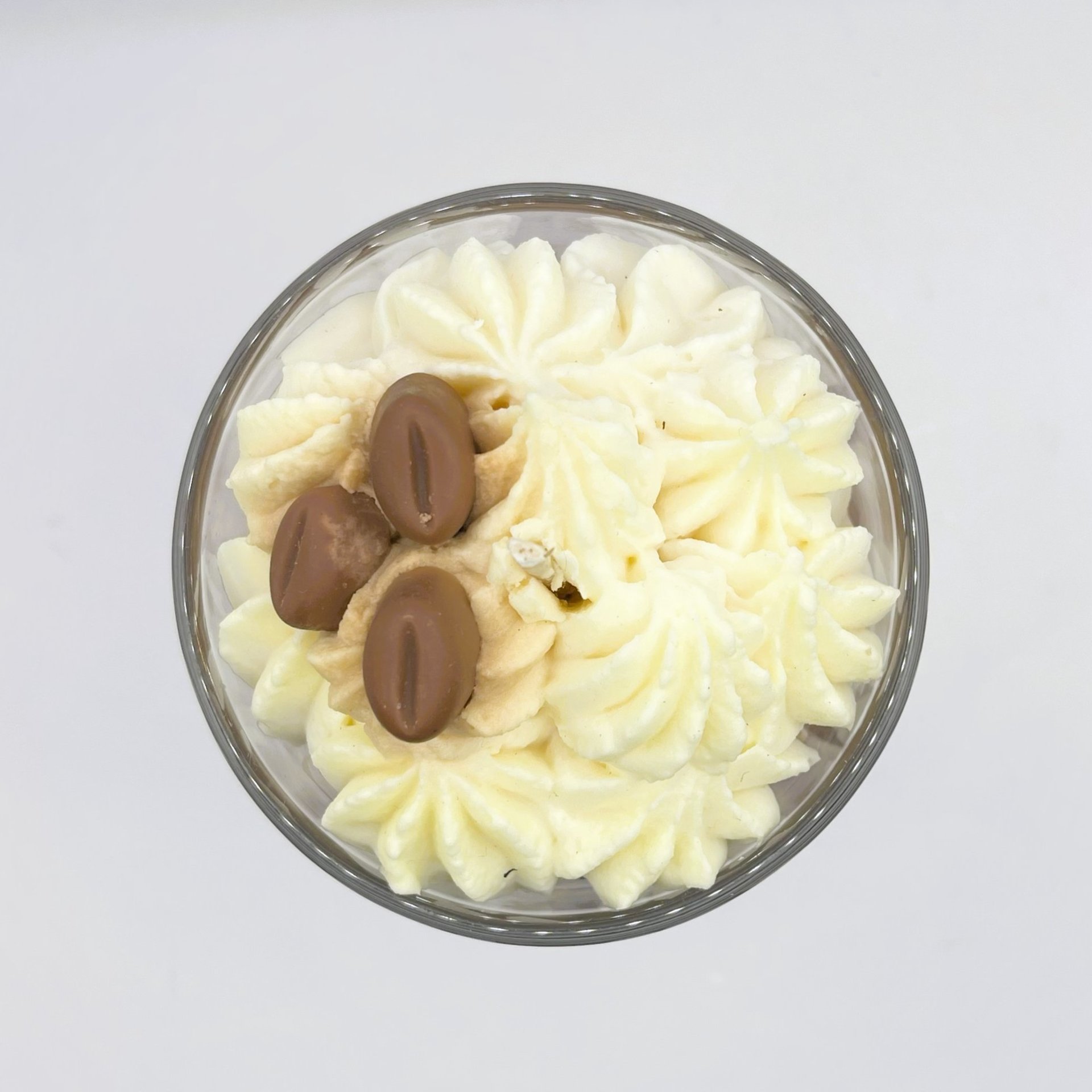 Vanilla Cappuccino Dessert Candle