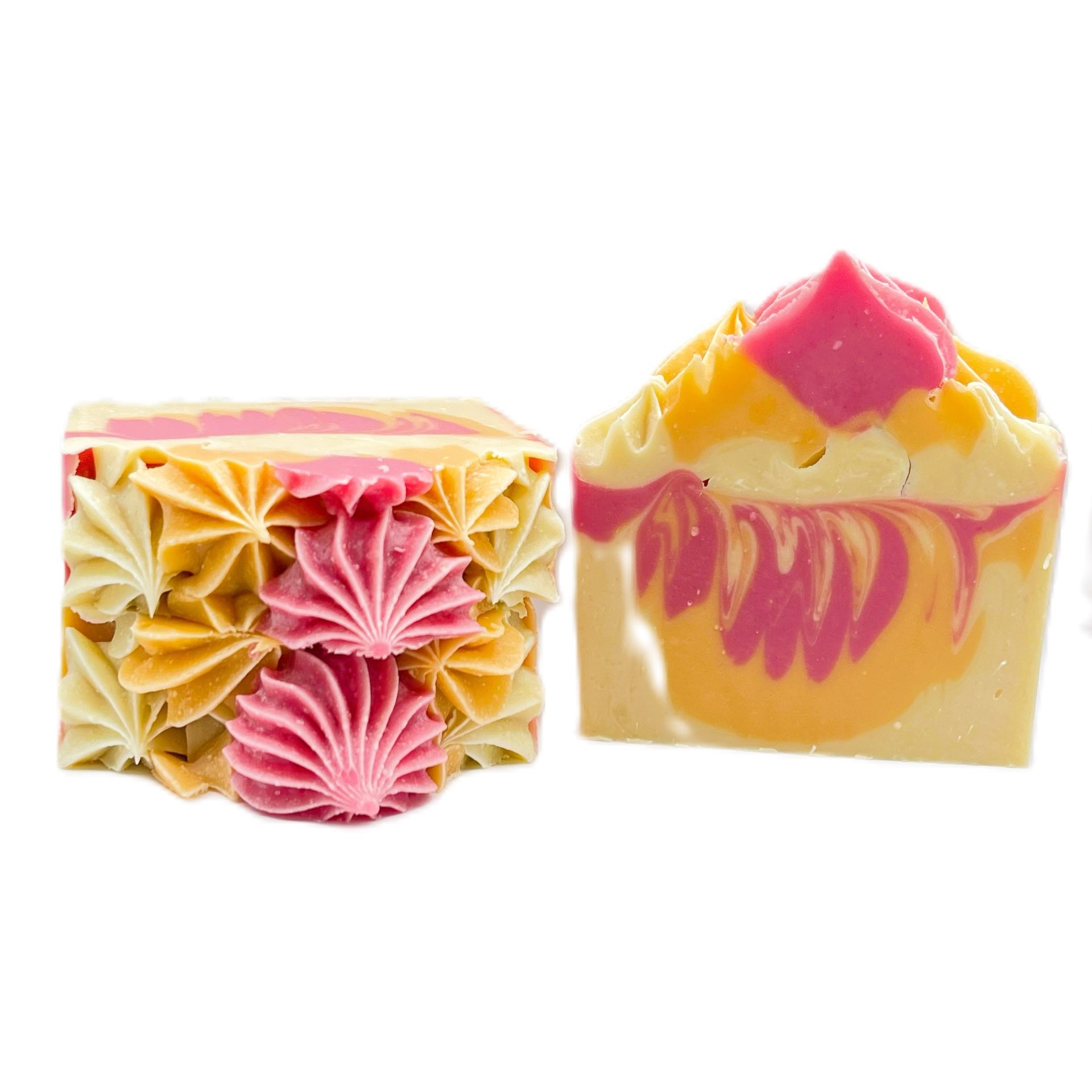 White Peach & Hibiscus Goat Milk Soap