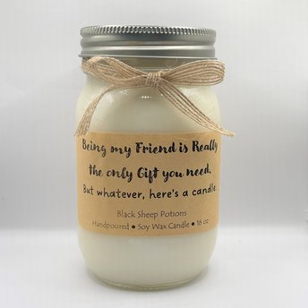 Funny Candles/Gag Gifts, 16 oz Jar