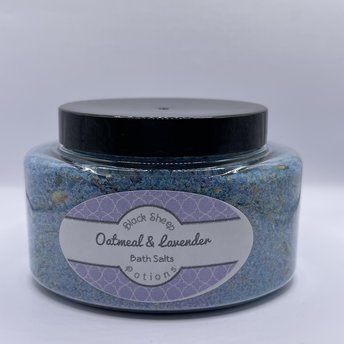 Soothing Bath Salts with Calendula and Oatmeal