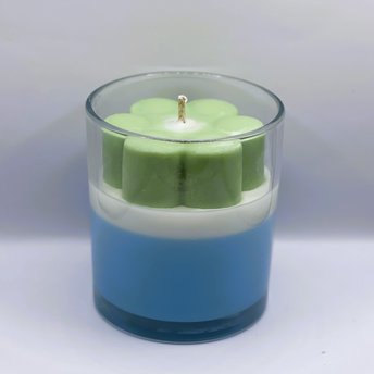 Baja Cactus Blossom Flower Candle