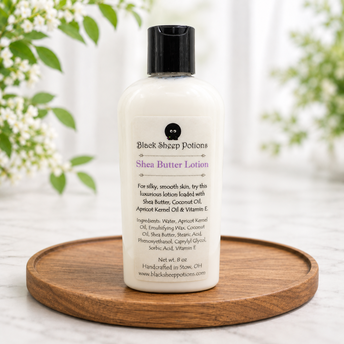 Shea Butter Lotion, 8 oz (Unscented)