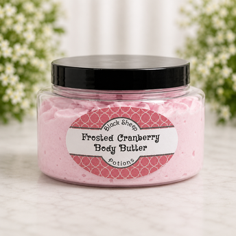 Frosted Cranberry Whipped Body Butter, 6 oz