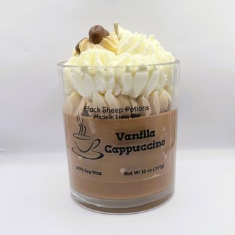 Vanilla Cappuccino Dessert Candle
