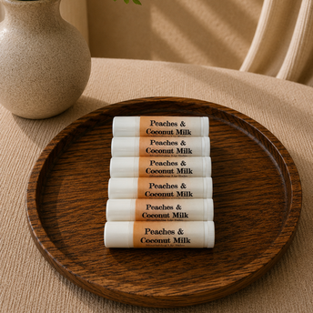 Peaches & Coconut Milk Lip Balm